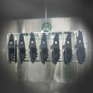 Automotive door inner panel assembly painting line