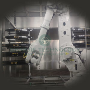 Automotive spoiler coating production line